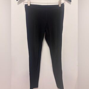 HUE Classic Black Cotton Leggings